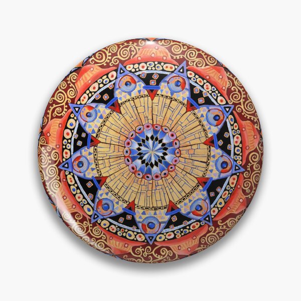 Item preview, Klimt Inspired Mandala designed and sold by Julie Ann Accornero.