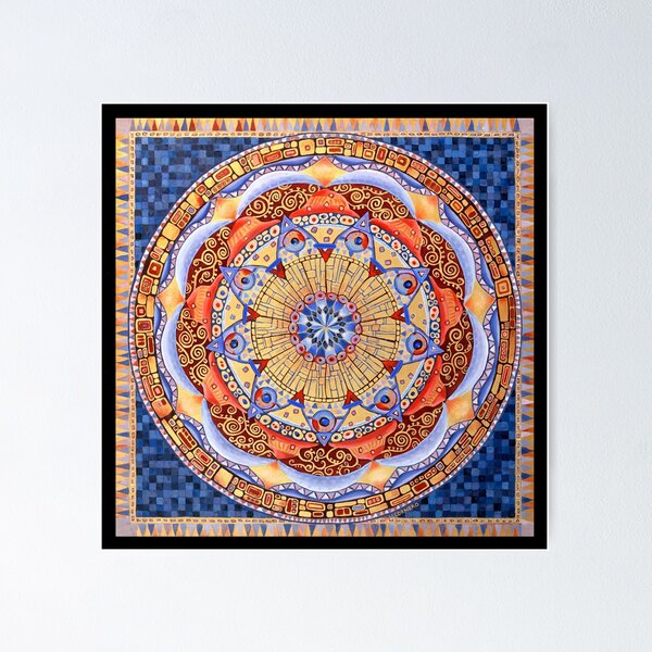 Item preview, Klimt Inspired Mandala designed and sold by Julie Ann Accornero.