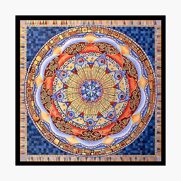 Item preview, Klimt Inspired Mandala designed and sold by Julie Ann Accornero.