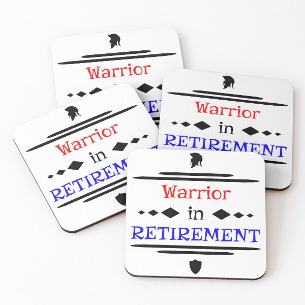 Item preview, Warrior Retirement - Retired Warriors | A Powerful Statement for Retirees designed and sold by Like it Different.