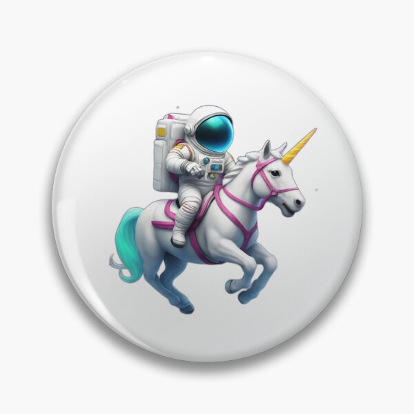 Item preview, Astronaut riding unicorn n°2 designed and sold by Xistence.