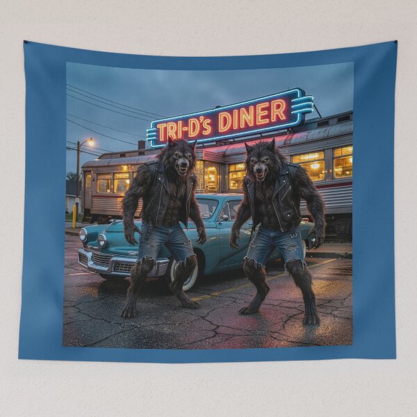 Item preview, Werewolves with Their Tucker Torpedo designed and sold by Tridentulus.