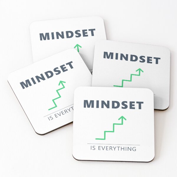 Item preview, Mindset Is Everything - Growth Motivation Design designed and sold by puresketchlab.