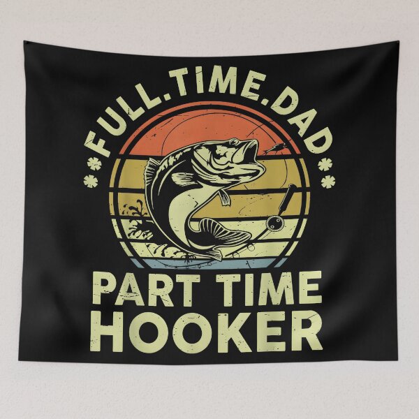 Item preview, Reel Cool Step Dad Fishing Full Time Dad Part Time Hooker designed and sold by CameronTheBro.