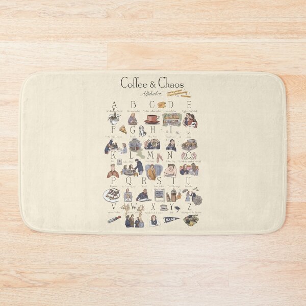 Item preview, Coffee and Alphabet designed and sold by Rozenta.