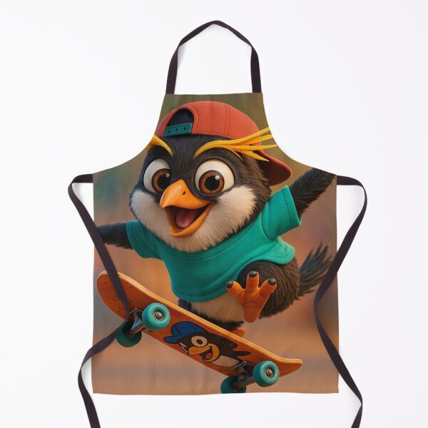 Item preview, Skater Macaroni Penguin designed and sold by Sillytoe.