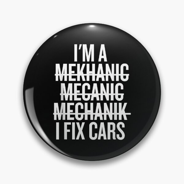 Item preview, I'm a Mekhanic Mecanic Mechanik I Fix Cars Funny Mechanic designed and sold by CameronTheBro.