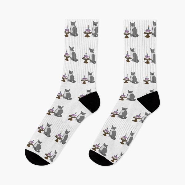 Item preview, A Grumpy Birthday Cat designed and sold by KittyCatPrintThat.