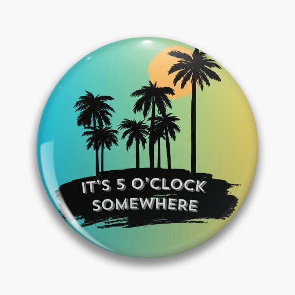 Item preview, It's 5 O'Clock Somewhere T-Shirt designed and sold by t&e.designs.