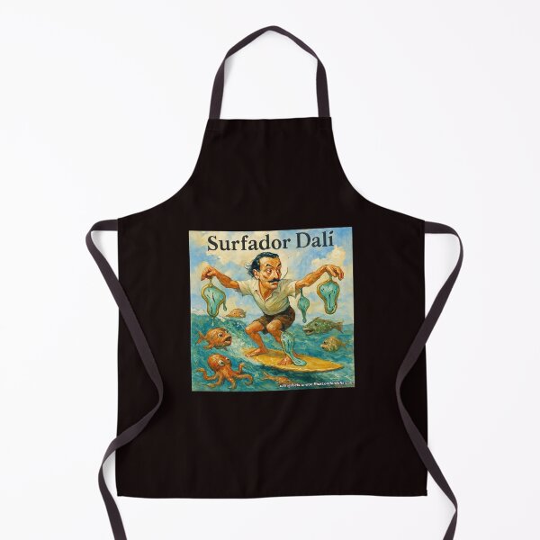 Item preview, Surfador Dali – Surreal Surf Cartoon designed and sold by Rick London Gifts.