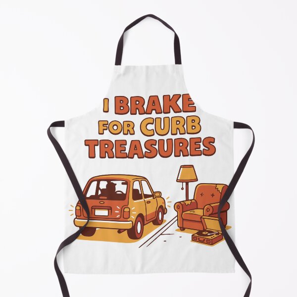 Item preview, I Brake For Curb Treasures SHIRT designed and sold by Everyday Epics.