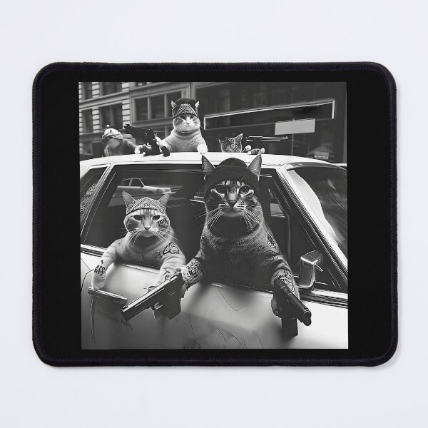 Item preview, Funny Cat Gang Thug designed and sold by CameronTheBro.
