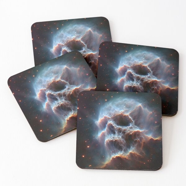 Item preview, DARK - Skull nebula designed and sold by AiartIreland.