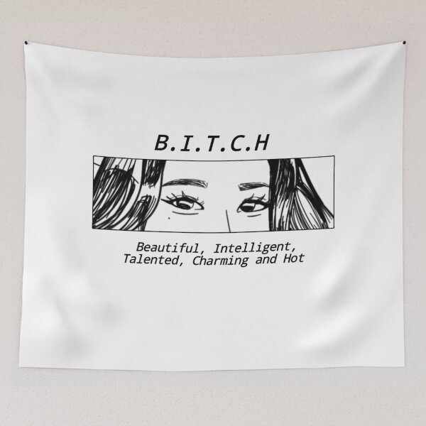 Item preview, B.I.T.C.H feminine humor designed and sold by Drawsaji.