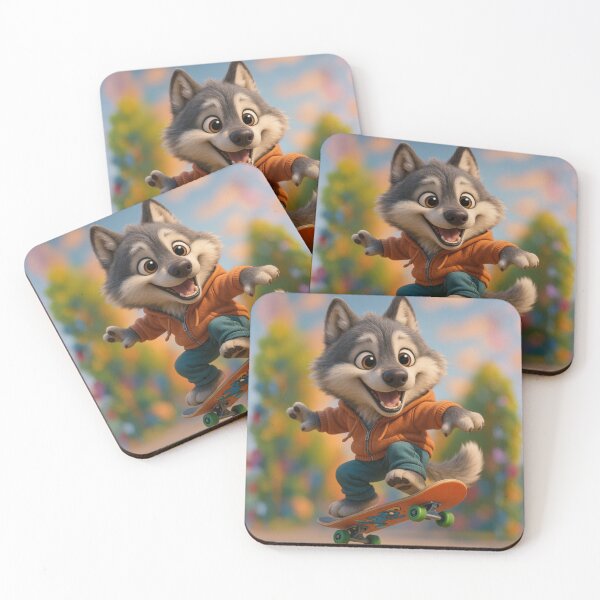 Item preview, Skater Mackenzie Valley Wolf designed and sold by Sillytoe.