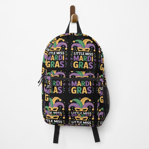 Item preview, Little Miss Mardi Gras Celebration Energy designed and sold by FreshVibe Prints.