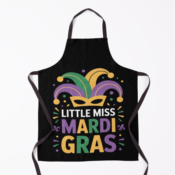 Item preview, Little Miss Mardi Gras Celebration Energy designed and sold by FreshVibe Prints.