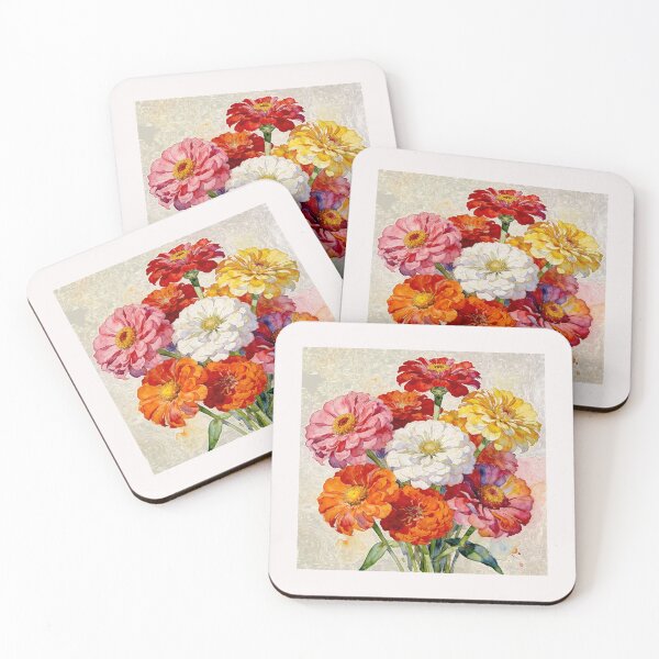 Item preview, Zinnias Flowers#11 designed and sold by Helios Be. Lavsh.