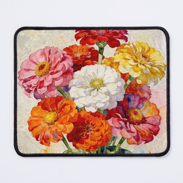 Item preview, Zinnias Flowers#11 designed and sold by Helios Be. Lavsh.