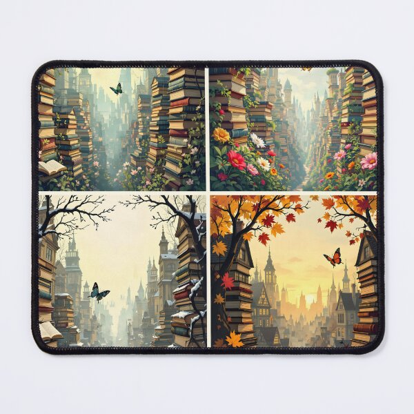 Item preview, There is No Bad Season for Good Reading (Design for light background) designed and sold by Mantramontics.
