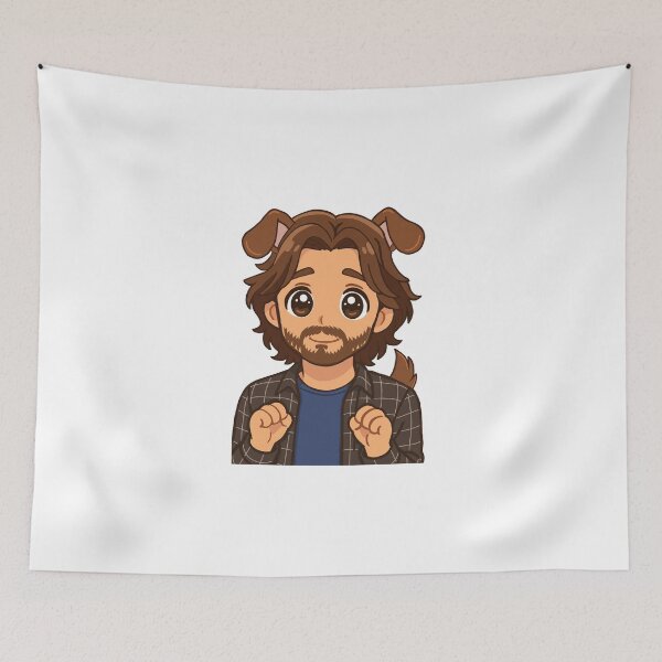 Item preview, Jared Padalecki Puppy designed and sold by TineHunterArt.