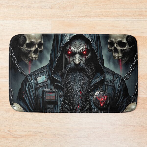 Item preview, Cyber Gothic Mystic with Chained Skulls designed and sold by Insomnia Art Designs.