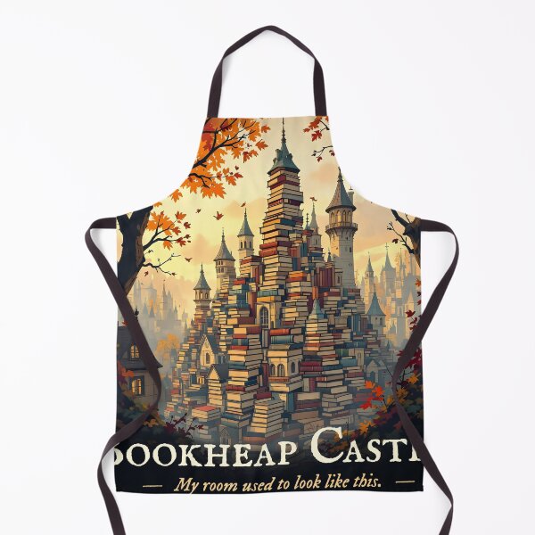 Item preview, Bookheap Castle — This is where we used to read. designed and sold by Mantramontics.
