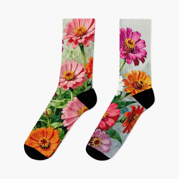 Item preview, Zinnias Flowers#12 designed and sold by Helios Be. Lavsh.