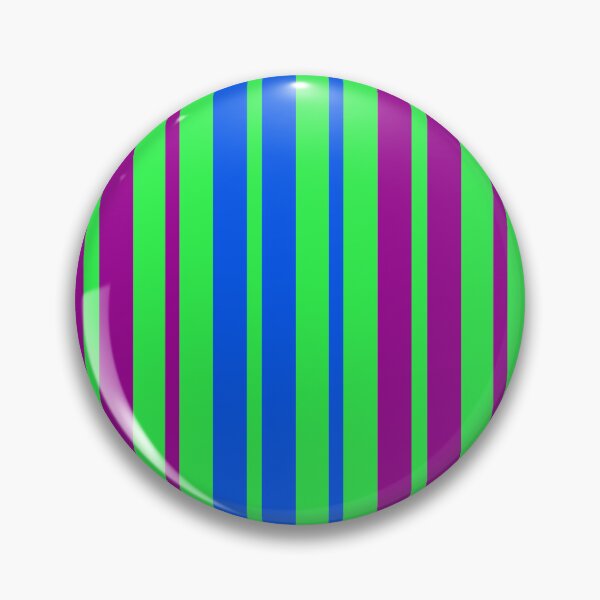 Item preview, Purple Blue Stripes On Green Pattern Design  designed and sold by PatternTitan.