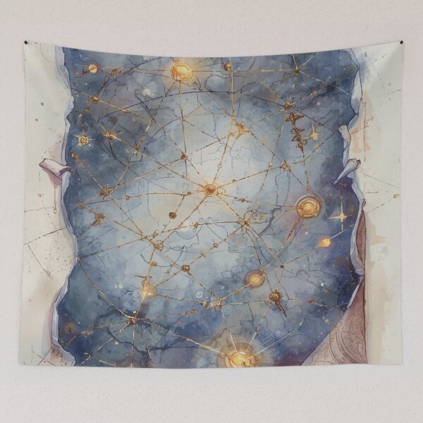 Item preview, Dreamscapes Star Map designed and sold by AbstractAnom.