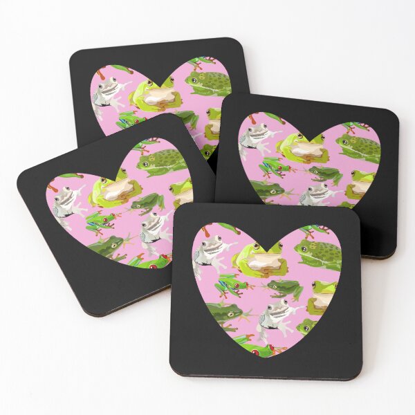 Item preview, I Love Frogs,Frog Illustration – Vibrant Amphibian Wildlife Artwork designed and sold by PrettylittlepastelUk.