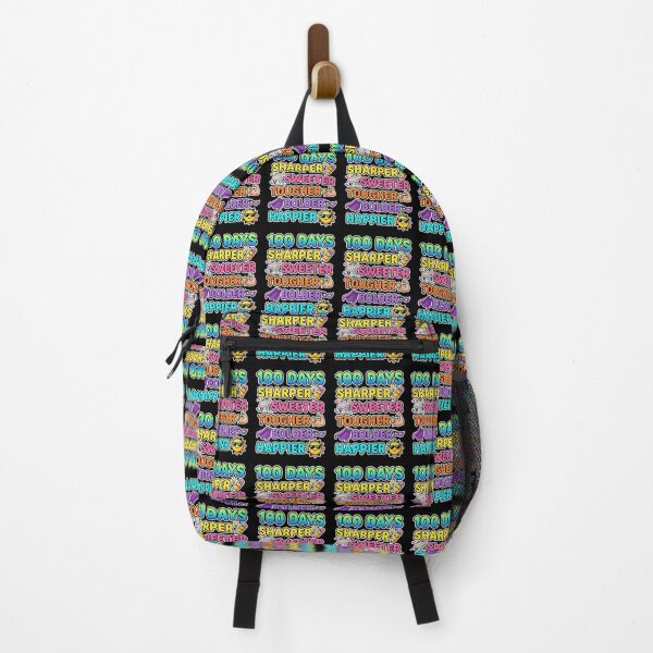 Item preview, Happy 100th Day of School - Sharper Sweeter Tougher Bolder Happier designed and sold by Abdeelol.