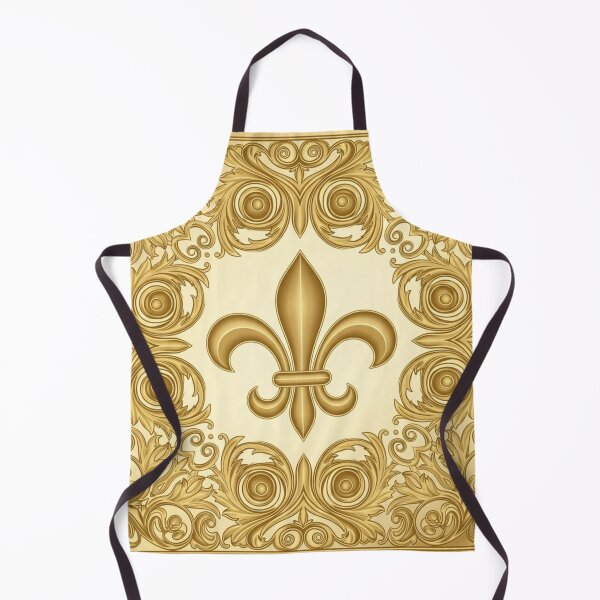 Artikelvorschau, Ornamentale Lilie mit feinen Golddetails entworfen und verkauft von ProjectNoah.