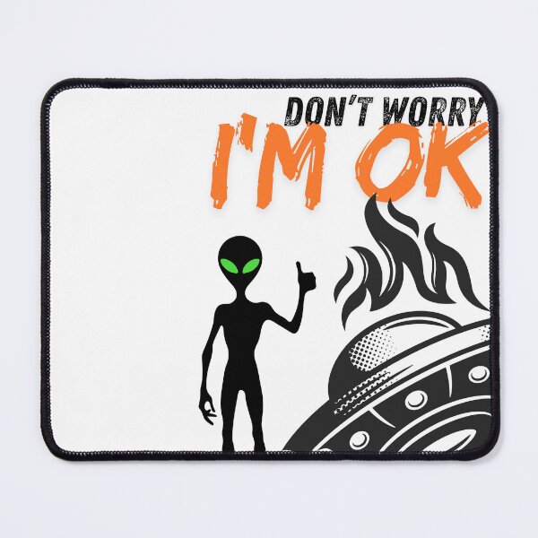 Item preview, Don't worry I'm OK designed and sold by No socks.