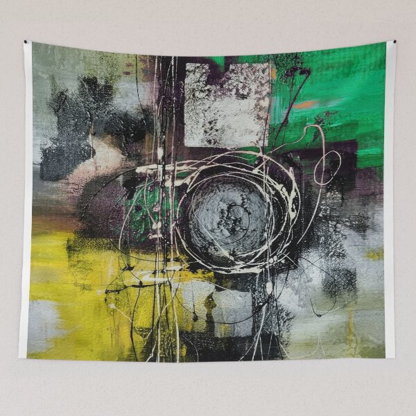 Item preview, Green Abstract Balance designed and sold by caracatita75.