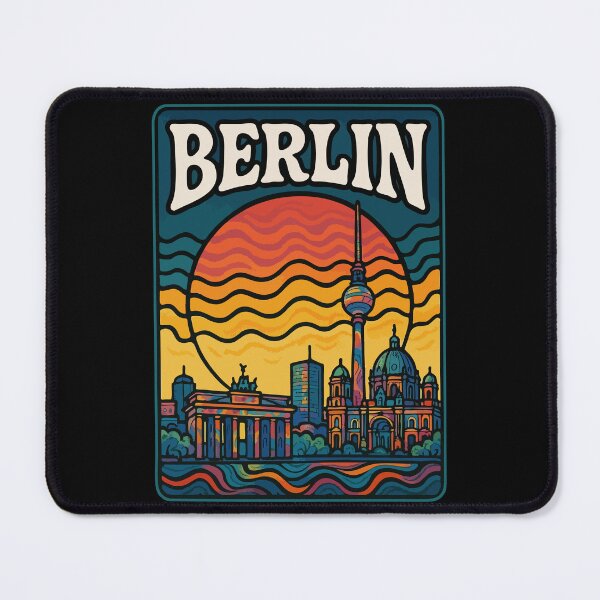 Item preview, Berlin Germany Retro designed and sold by TomFrontierArt.