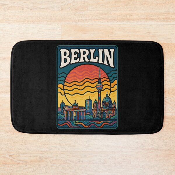 Item preview, Berlin Germany Retro designed and sold by TomFrontierArt.