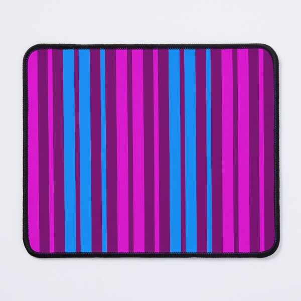 Item preview, Purple Blue Stripes On Purple Pattern Design designed and sold by PatternTitan.