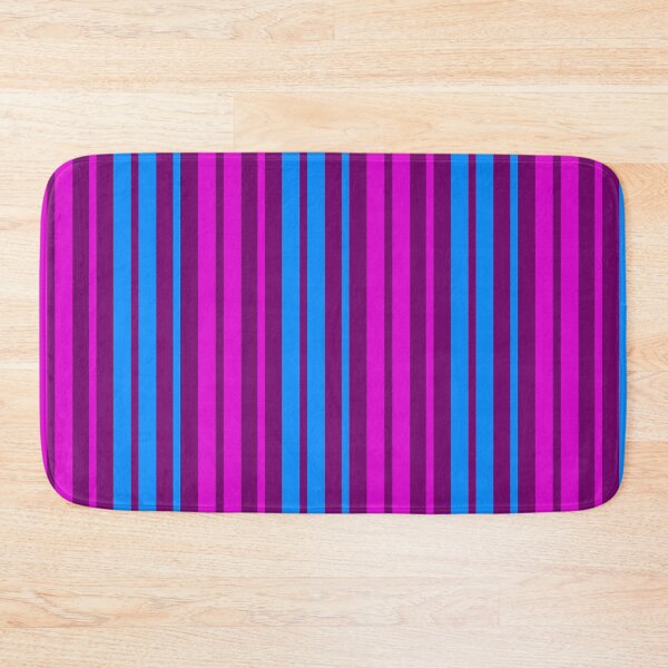 Item preview, Purple Blue Stripes On Purple Pattern Design  designed and sold by PatternTitan.