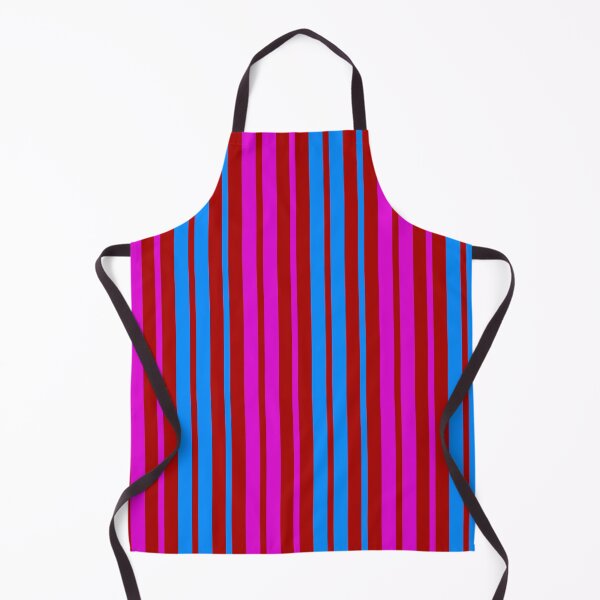 Item preview,  Purple Blue Stripes On Red Pattern Design  designed and sold by PatternTitan.
