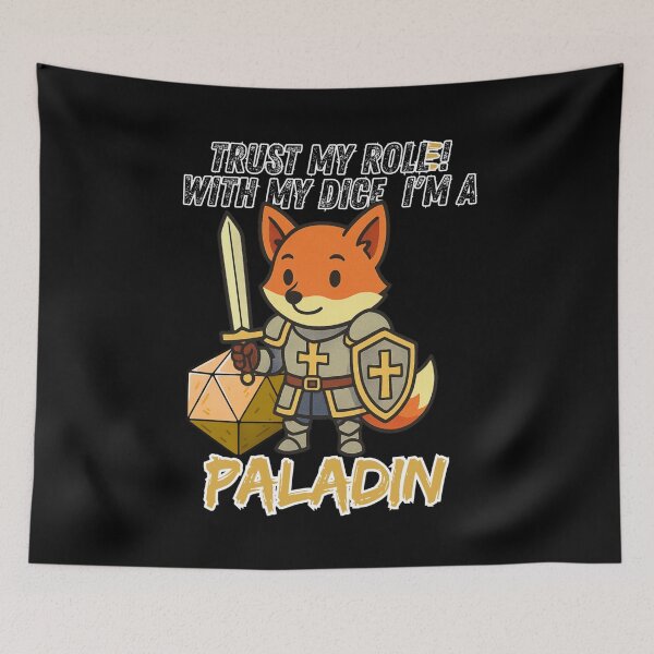 Item preview, X-Pro-Fox Paladin – Trust my roll(e)! – a Wuerfelfuchs RPG-Series designed and sold by Wuerfelfuchs.