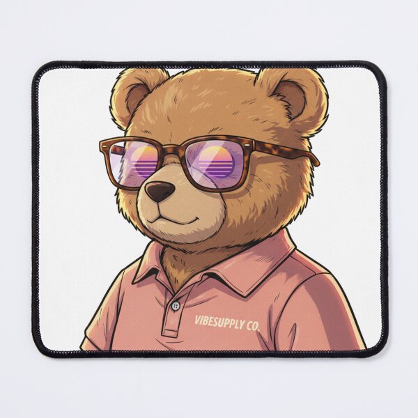 Item preview, VIBESUPPLY: The Golden Hour Bear designed and sold by VibeSupply Co..