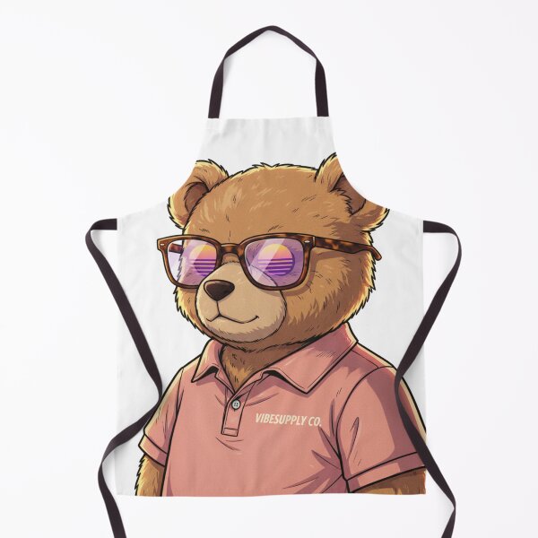 Item preview, VIBESUPPLY: The Golden Hour Bear designed and sold by VibeSupply Co..
