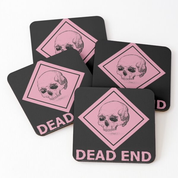 Item preview, Dead END SIGN , art board print designed and sold by Stickers void.