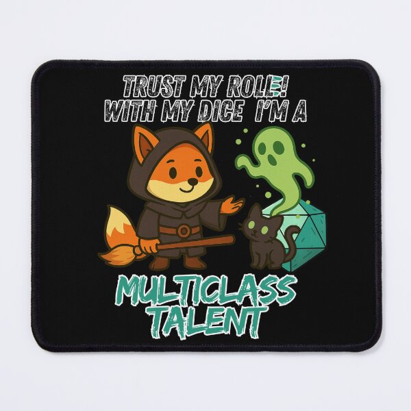Item preview, Dicefox Multiclass Talent – Trust My Roll(s)! designed and sold by Wuerfelfuchs.