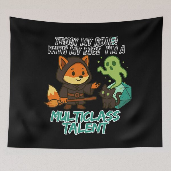 Item preview, Dicefox Multiclass Talent – Trust My Roll(s)! designed and sold by Wuerfelfuchs.