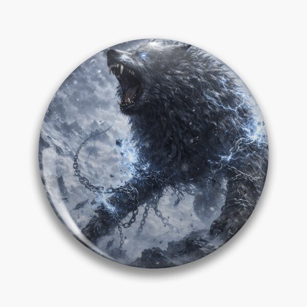 Item preview, Fenrir Unchained – Legendary Wolf of Norse Mythology designed and sold by NorseDrip.