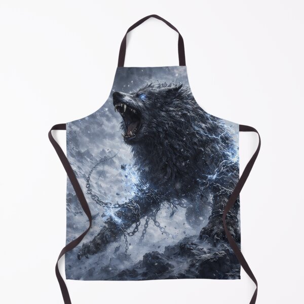 Item preview, Fenrir Unchained – Legendary Wolf of Norse Mythology designed and sold by NorseDrip.