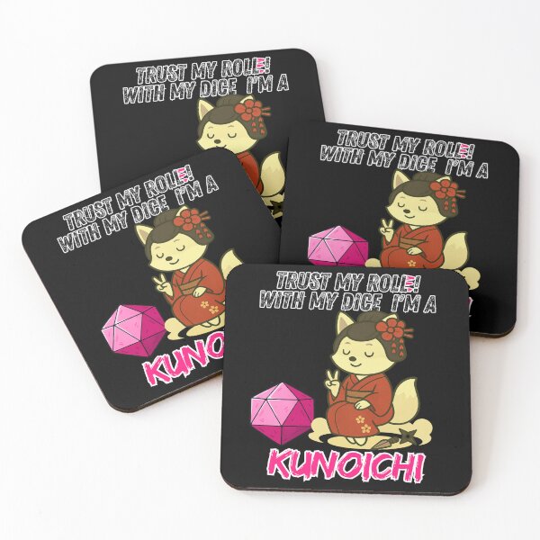 Item preview, X-Pro-Fox Kunoichi – Trust my roll(e)! – a Wuerfelfuchs RPG-Series designed and sold by Wuerfelfuchs.