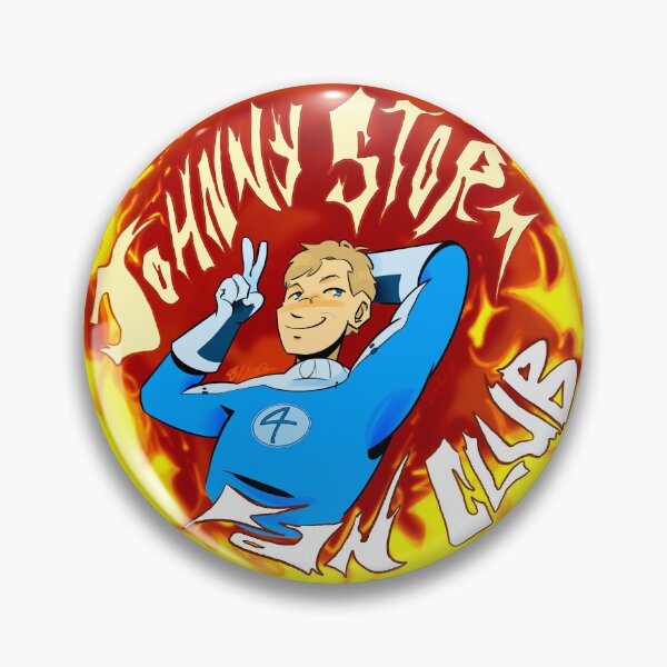Item preview, Johnny Storm Fan Club designed and sold by fi0sbubbl3hub.
